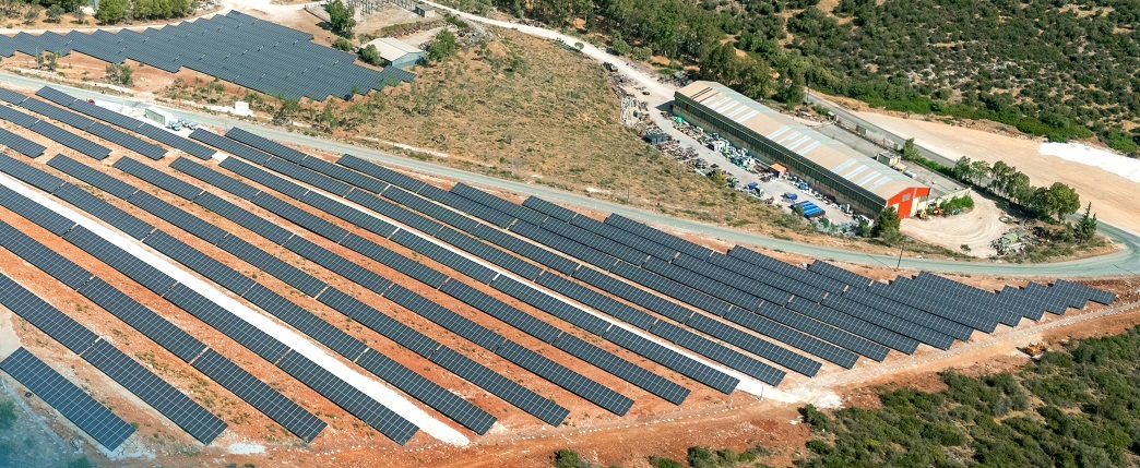 Σε σε πλήρη λειτουργία ο Φ/Β σταθμός του Ομίλου Ηρακλή στην Εύβοια
